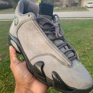 **RARE** Air Jordan 14 2005 “Chartreuse”